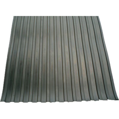 wide Ribbed Rubber Sheet/mat/anti slip rubber mat