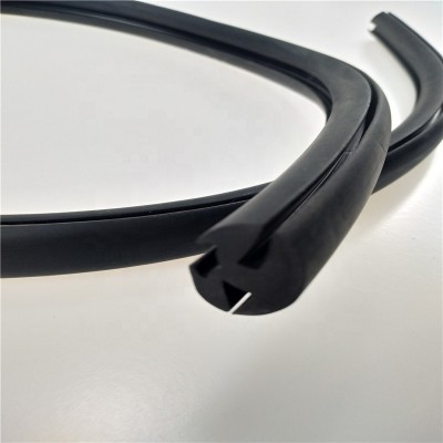 customize rubber sealing strip rubber garage door seal H shape epdm rubber seal strip