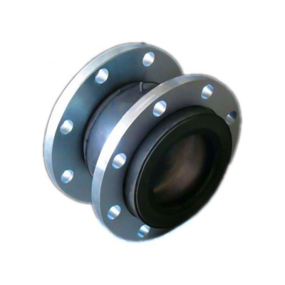 Custom single sphere flanged rubber flexible joint