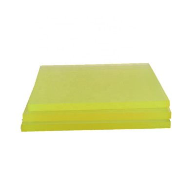 High Density Solid Surface elasticity PU Polyurethane Plastic Rubber Sheets