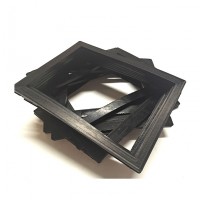 Customized heat resistant rubber seals push on square