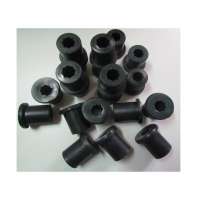 Wear-resistant urethane rubber bushing