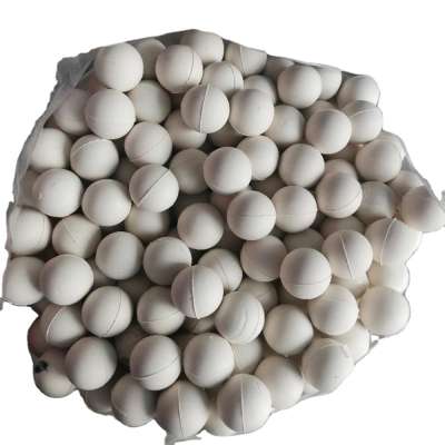 Vibrating screen rubber ball